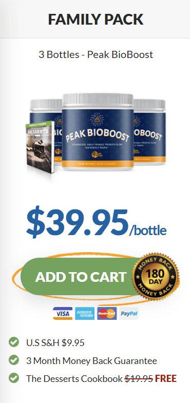 peakbioboost 3 bottles